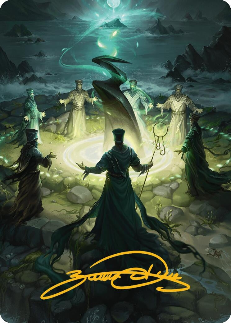 Image for Cryptolith Rite Art Card (Gold-Stamped Signature) (14) [AAINR]