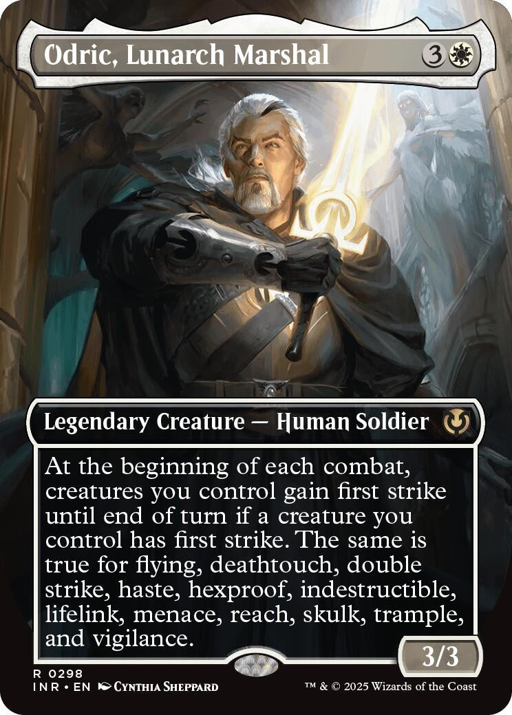 Image for Odric, Lunarch Marshal (Borderless) (298) (INR)