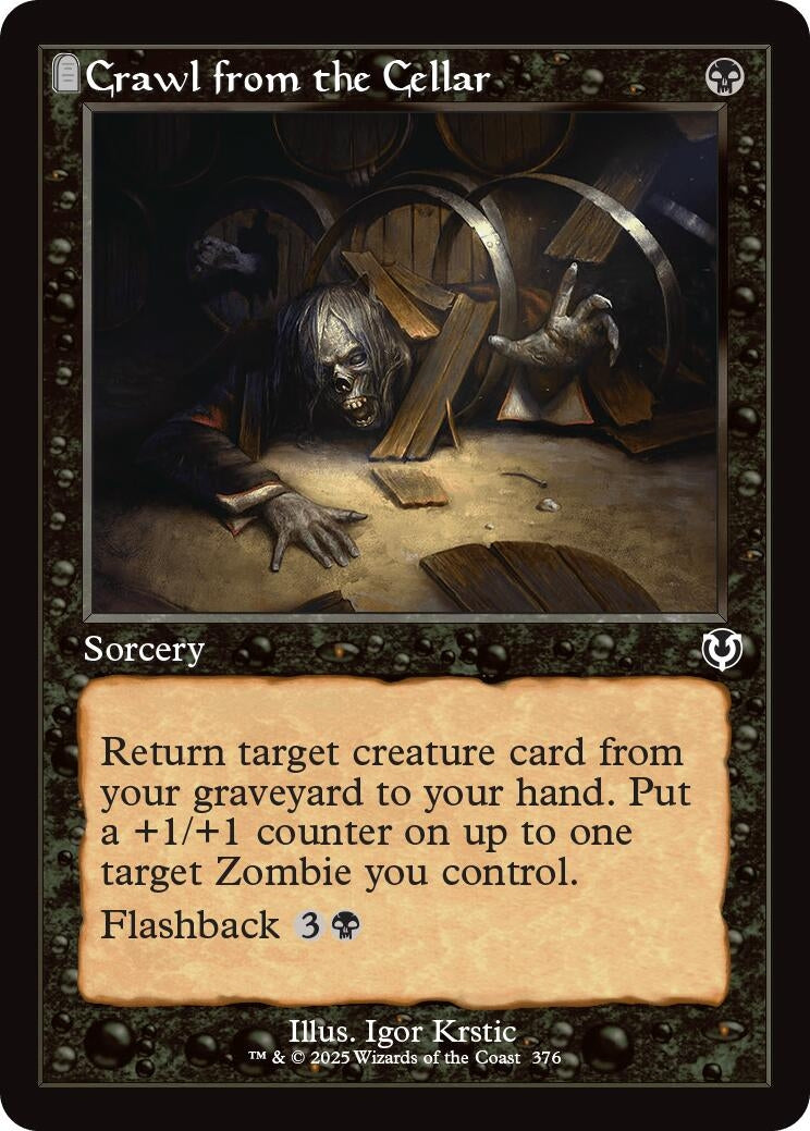 Image for Crawl from the Cellar (Retro Frame) (376) (INR)