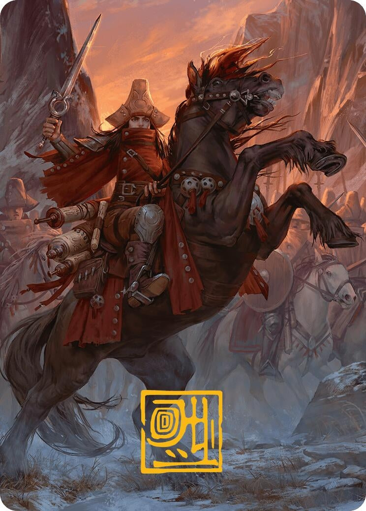 Image for Zealous Conscripts Art Card (Gold-Stamped Signature) (12) [AAINR]