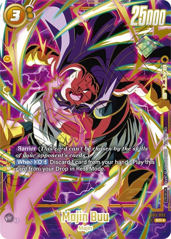 Image for Majin Buu - FB03-093 (FB03-093) [Tournament and Championship Promos]