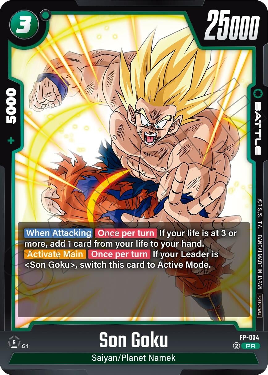 Image for Son Goku - FP-034 (FP-034) [DBSFW_PR]