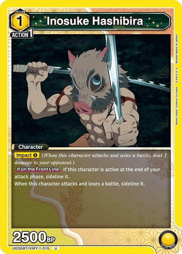 Red Inosuke Inosuke Hashibira (015) (UE05BT/KMY-1-015) (UE05BT) – Red Riot Games CA