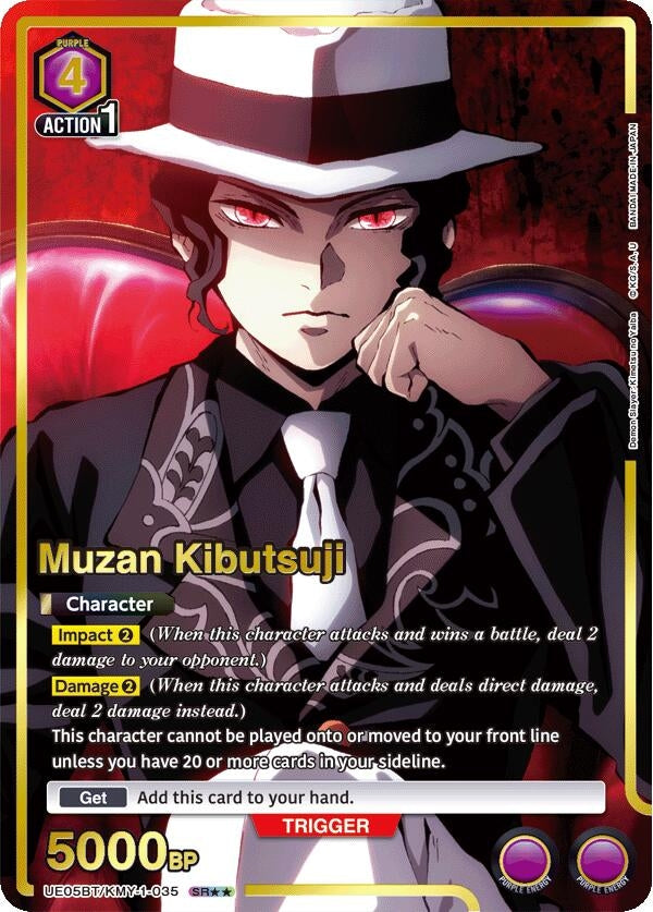 Image for Muzan Kibutsuji (035) (SR**) (UE05BT/KMY-1-035) (UE05BT)