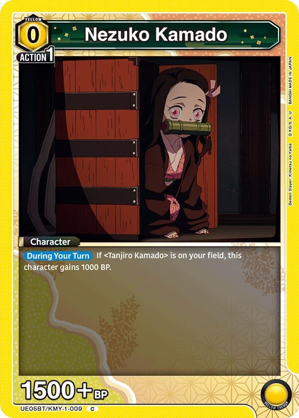 Image for Nezuko Kamado (009) (Box Topper Foil) (UE05BT/KMY-1-009) (UE05BT)
