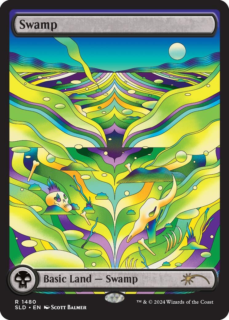Image for Swamp (1480) (1480) [Secret Lair Drop Series] - Magic: The Gathering