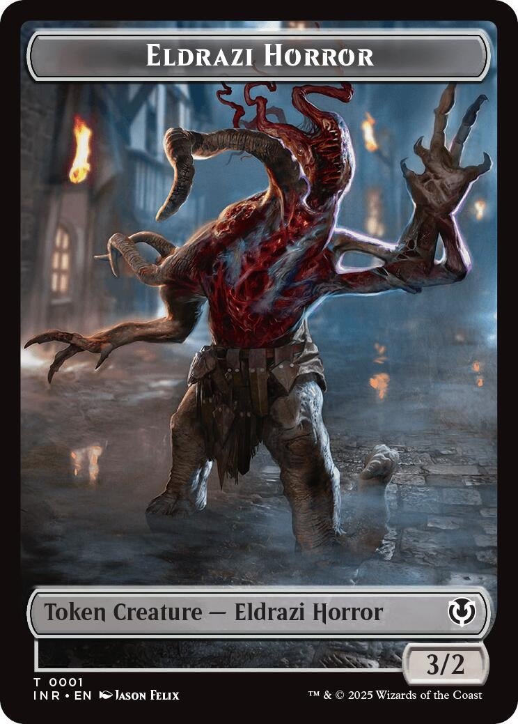 Image for Eldrazi Horror // Human Soldier (0003) Double-Sided Token (1 // 3) (INR)