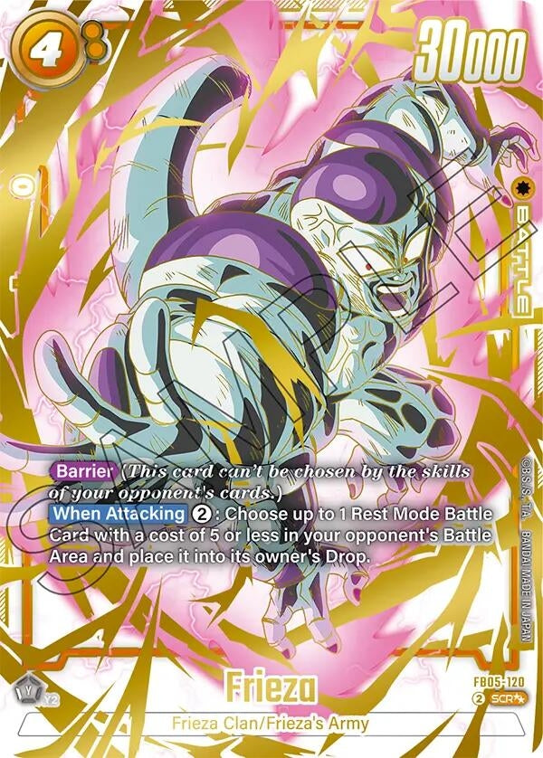 Image for Frieza - FB05-120 (Super Alternate Art) (FB05-120) [New Adventure]