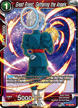 Great Priest, Gathering the Angels (Unison Warrior Series Boost Tournament Pack Vol. 7) (P-366) [Tournament Promotion Cards] | Red Riot Games CA