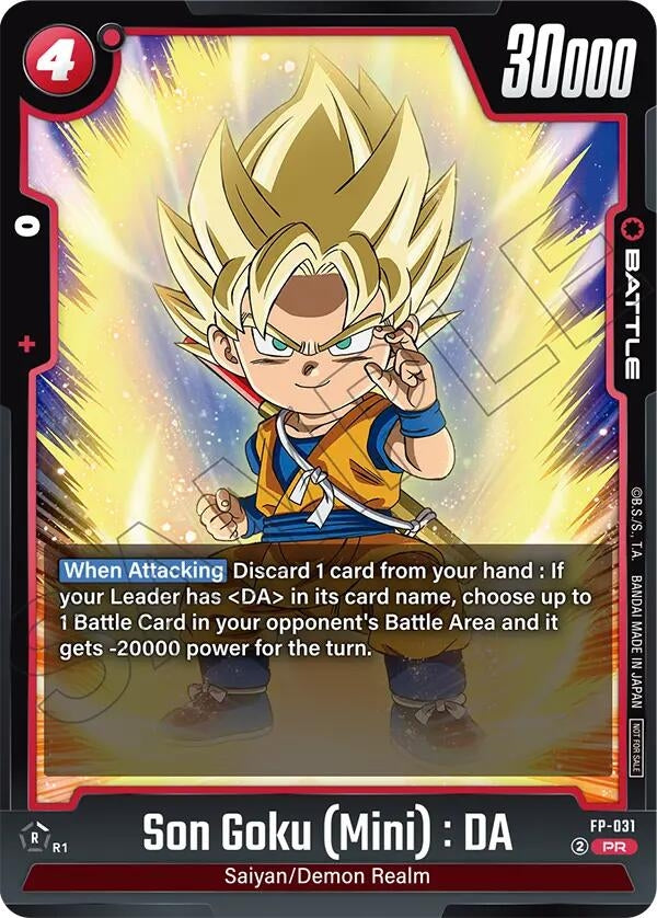 Image for Son Goku (Mini) : DA - FP-031 (FP-031) [DBSFW_PR]