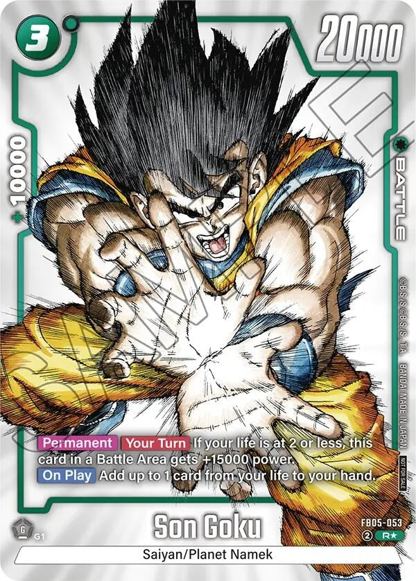 Image for Son Goku - FB05-053 (1st Anniversary Even Winner) (FB05-053) [Tournament and Championship Promos]