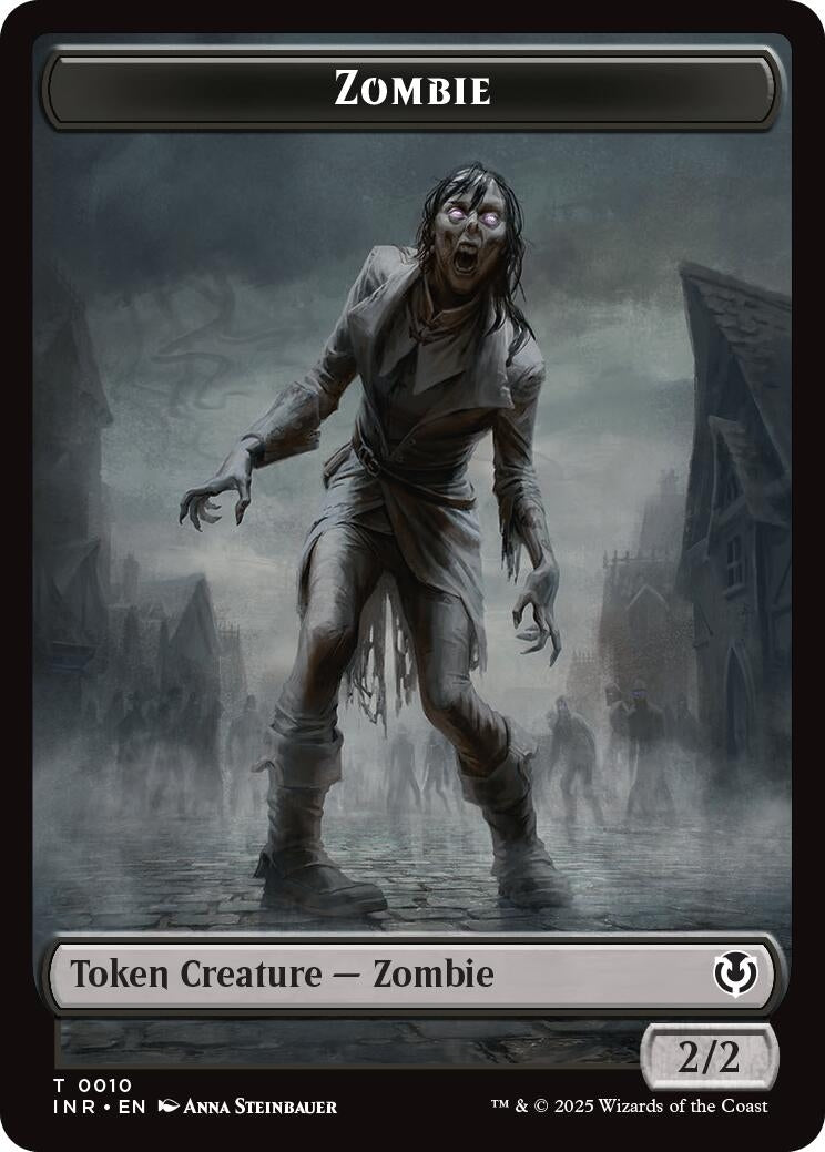 Image for Zombie (0010) // Blood Double-Sided Token (10 // 21) (INR)