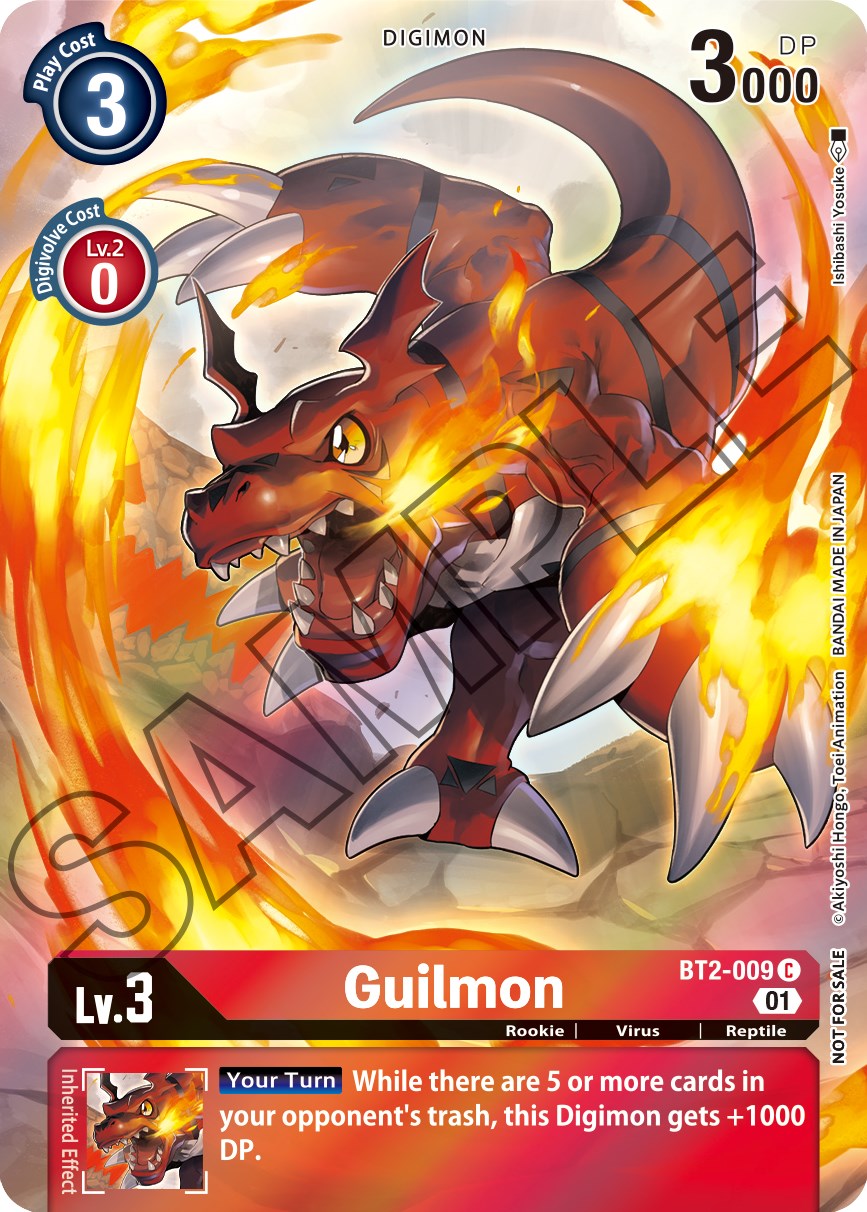 Guilmon [BT2-009] (Tamer's Card Set 1) [Release Special Booster Promos] | Red Riot Games CA