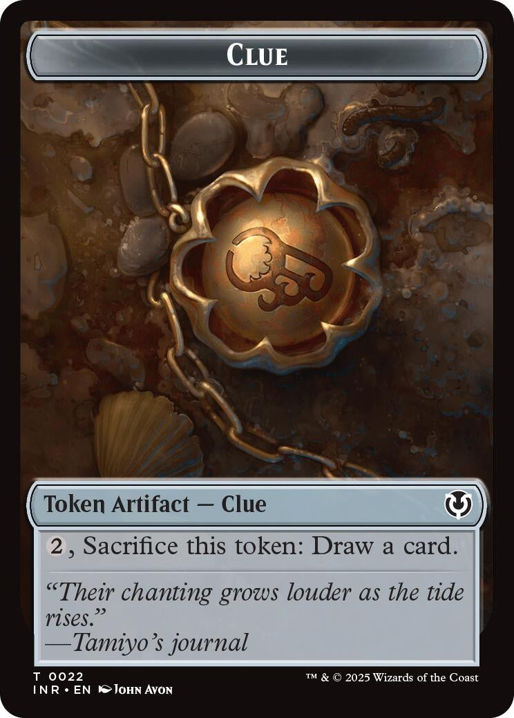 Image for Clue // Clue Double-Sided Token (22 // 22) [INR]