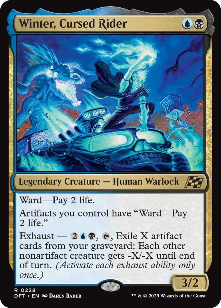 Image for Winter, Cursed Rider (228) (DFT)