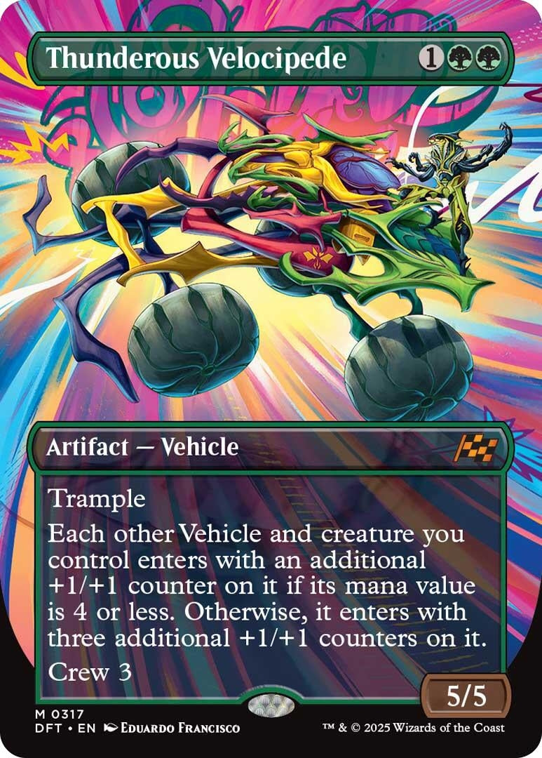Image for Thunderous Velocipede (Borderless) (317) (DFT)