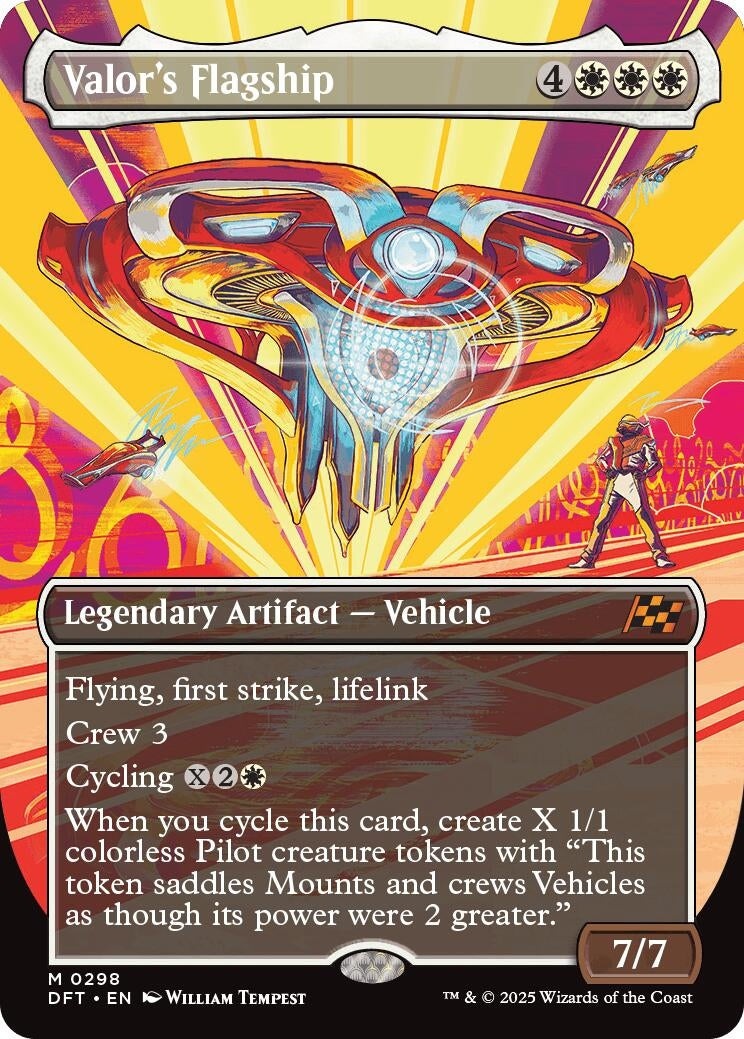 Image for Valor's Flagship (Borderless) (DFT)
