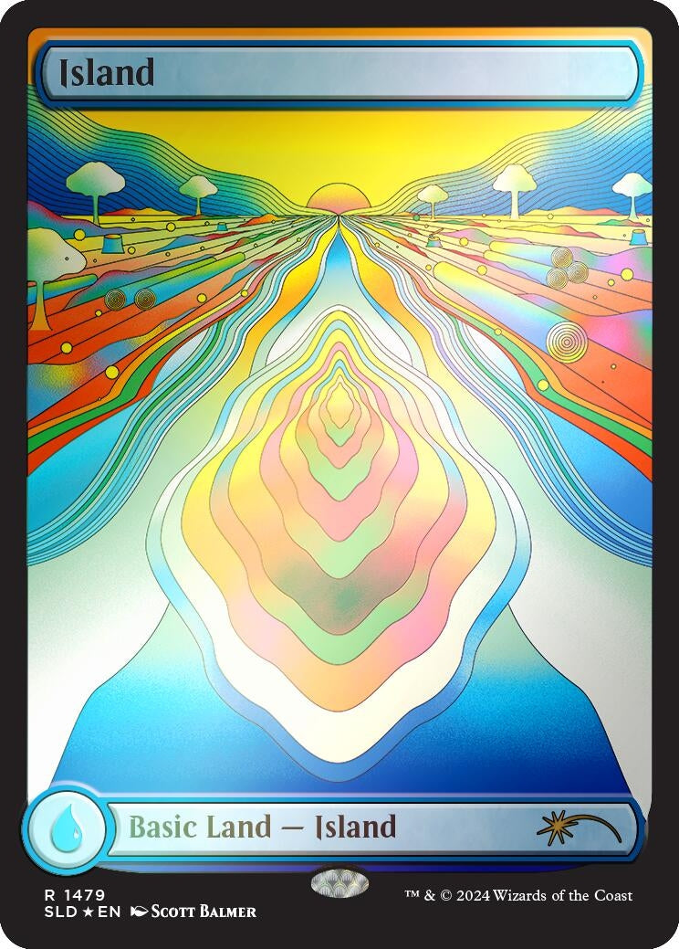 Image for Island (1479) (Rainbow Foil) (1479) [Secret Lair Drop Series] - Magic: The Gathering