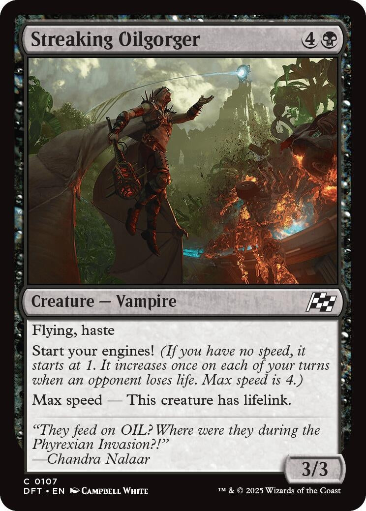 Image for Streaking Oilgorger (107) (DFT)