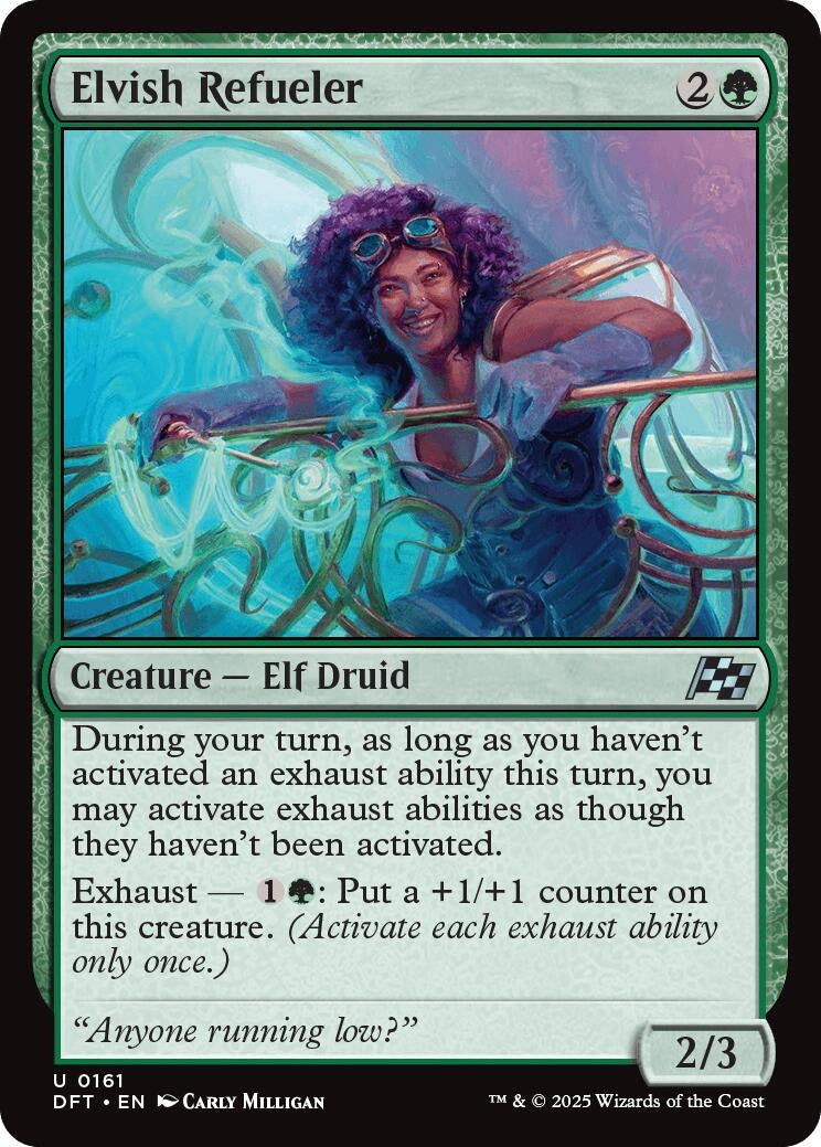 Image for Elvish Refueler (161) (DFT)