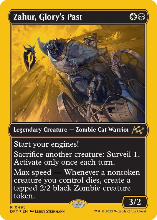 Image for Zahur, Glory's Past (First-Place Foil) (495) (DFT)