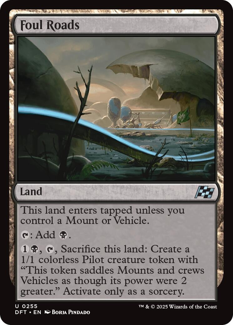 Image for Foul Roads (255) (DFT)
