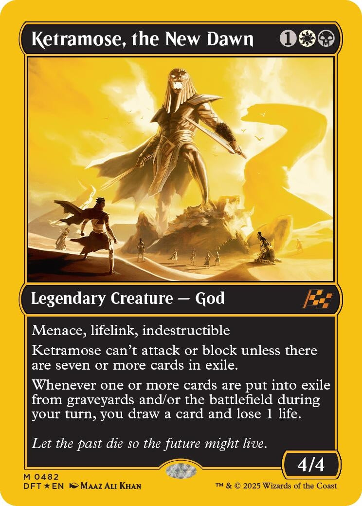 Image for Ketramose, the New Dawn (First-Place Foil) (482) (DFT)