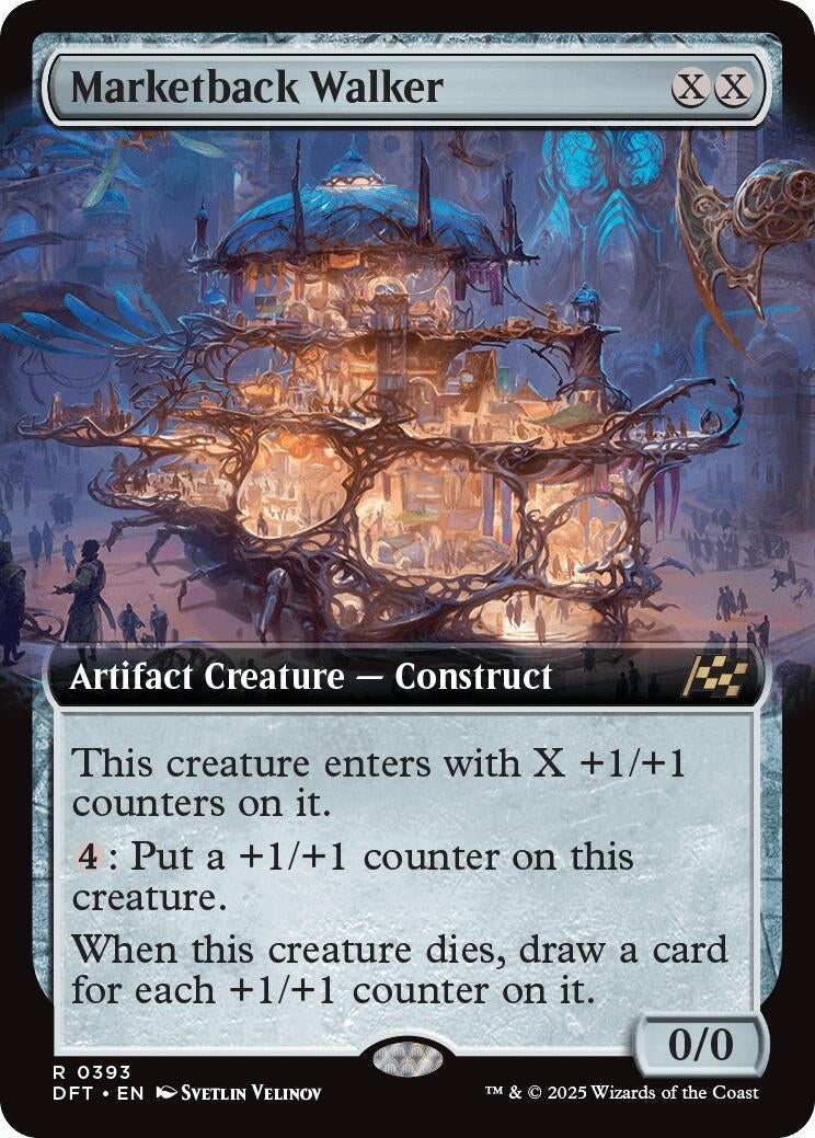 Image for Marketback Walker (Extended Art) (393) (DFT)