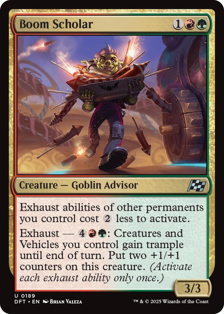 Image for Boom Scholar (189) (DFT)