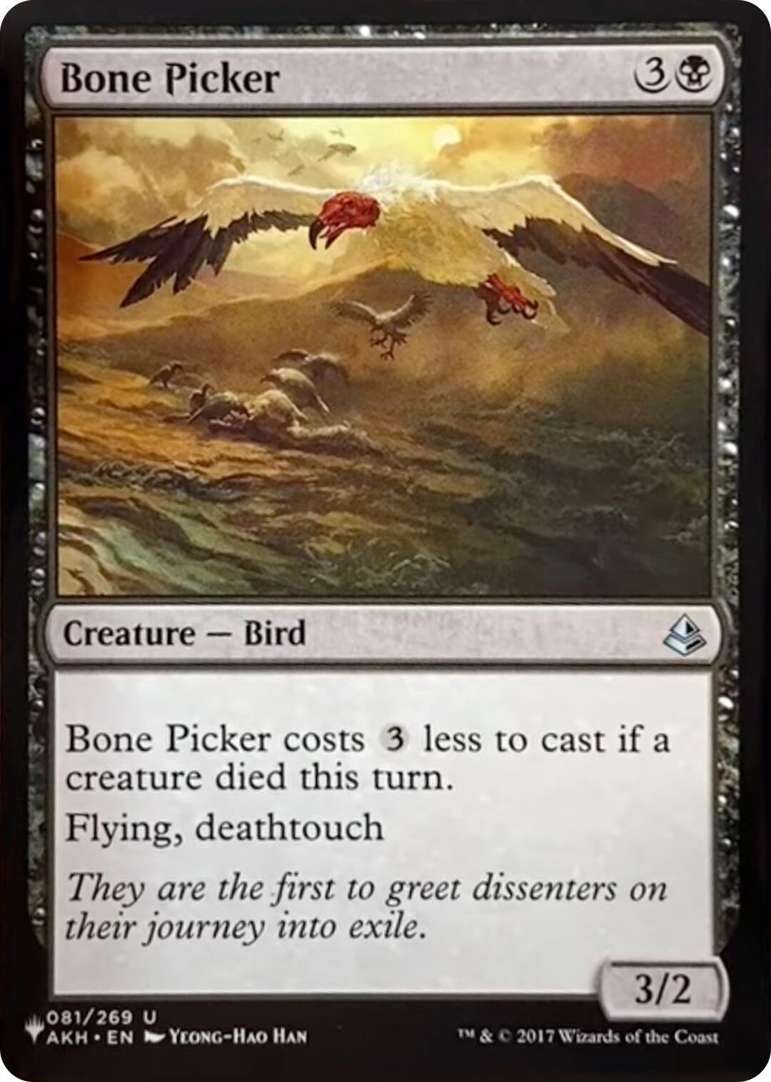 Image for Bone Picker (081/269) [The List Reprints] - Magic: The Gathering