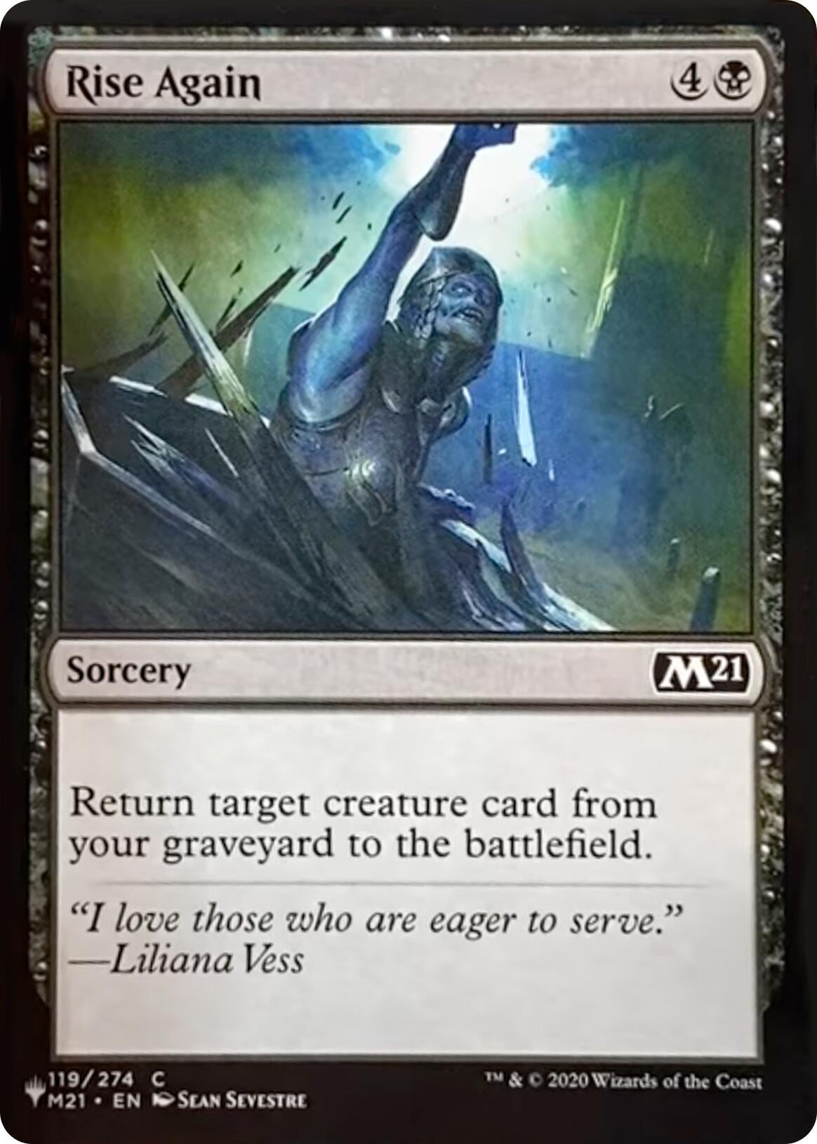 Image for Rise Again (119/274) [The List Reprints] - Magic: The Gathering