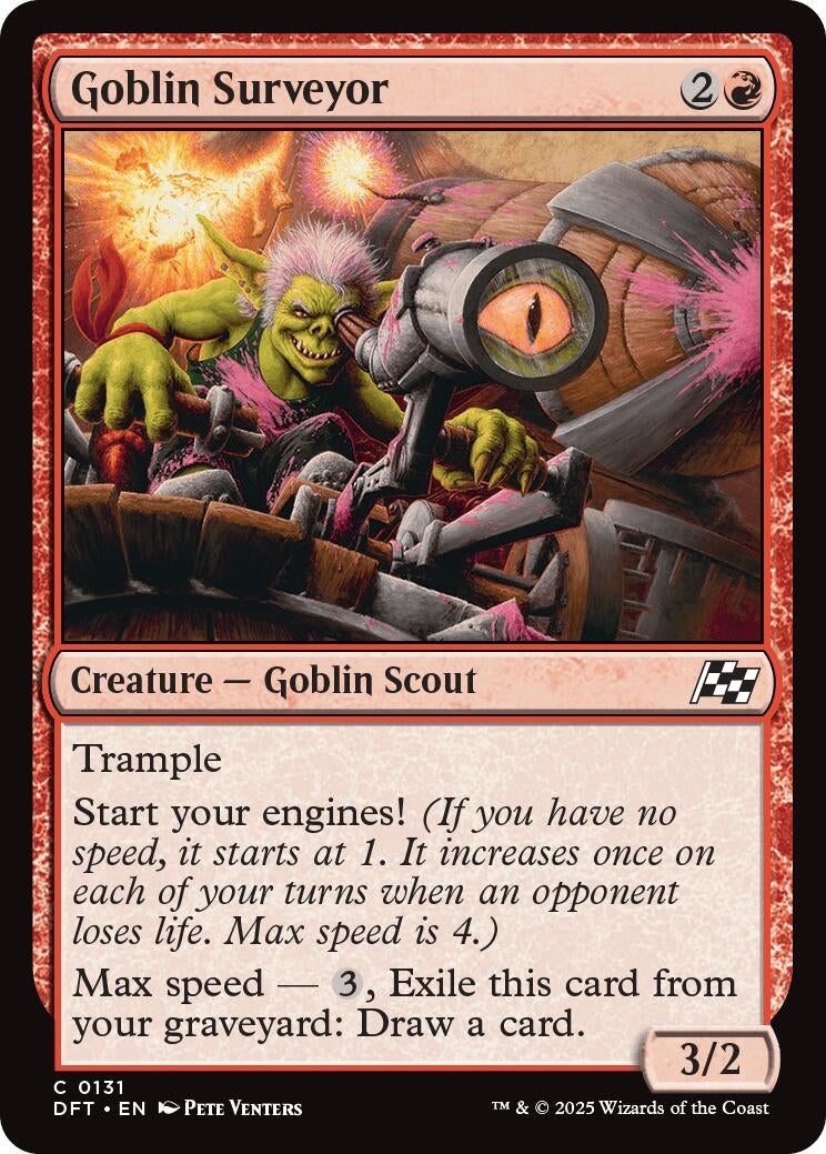 Image for Goblin Surveyor (131) (DFT)