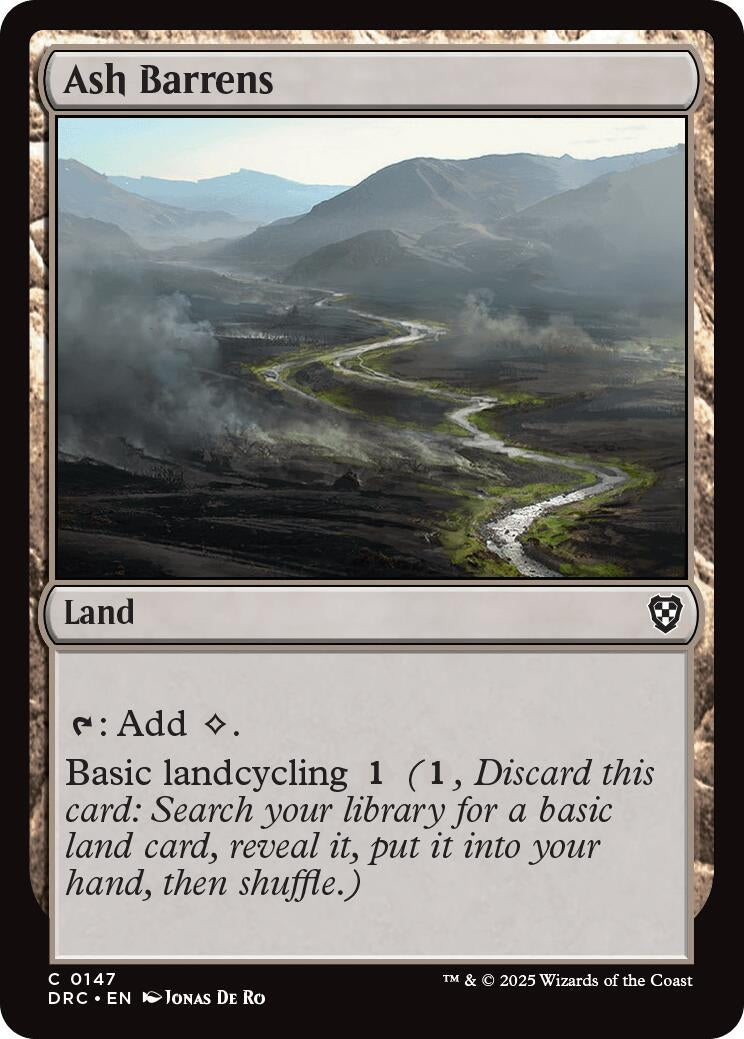 Image for Ash Barrens (147) (DRC)