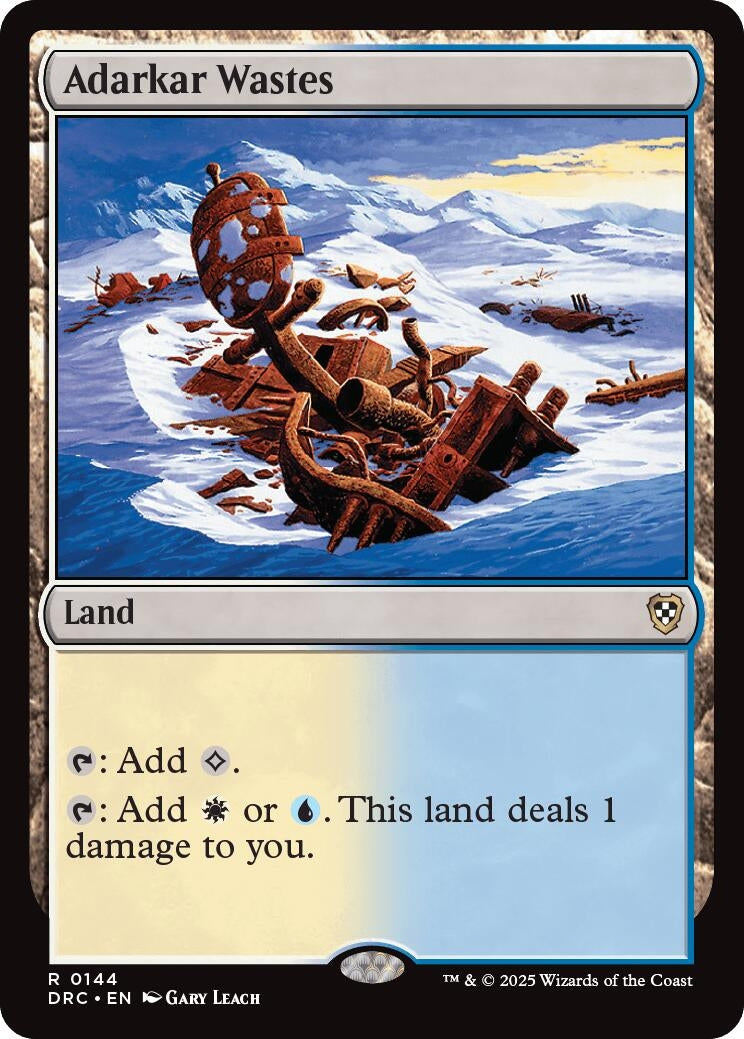 Image for Adarkar Wastes (144) (DRC)