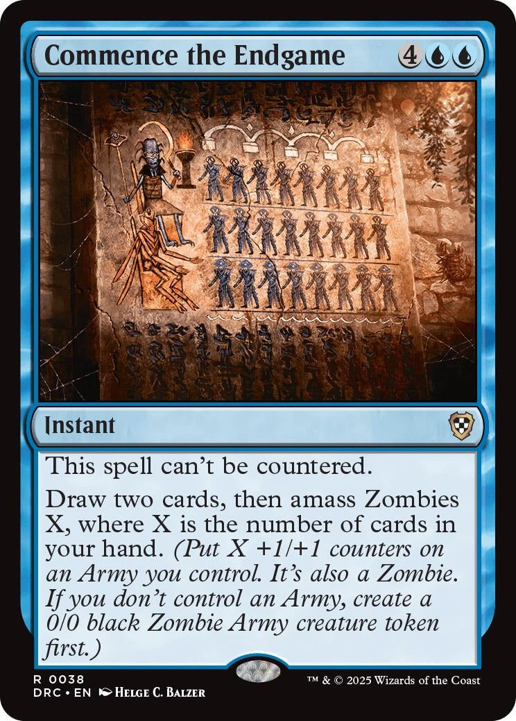 Image for Commence the Endgame (38) (DRC)