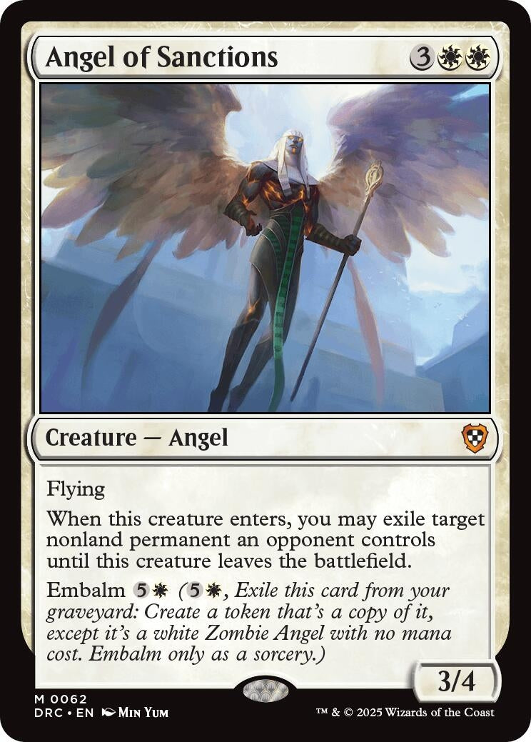 Image for Angel of Sanctions (62) (DRC)