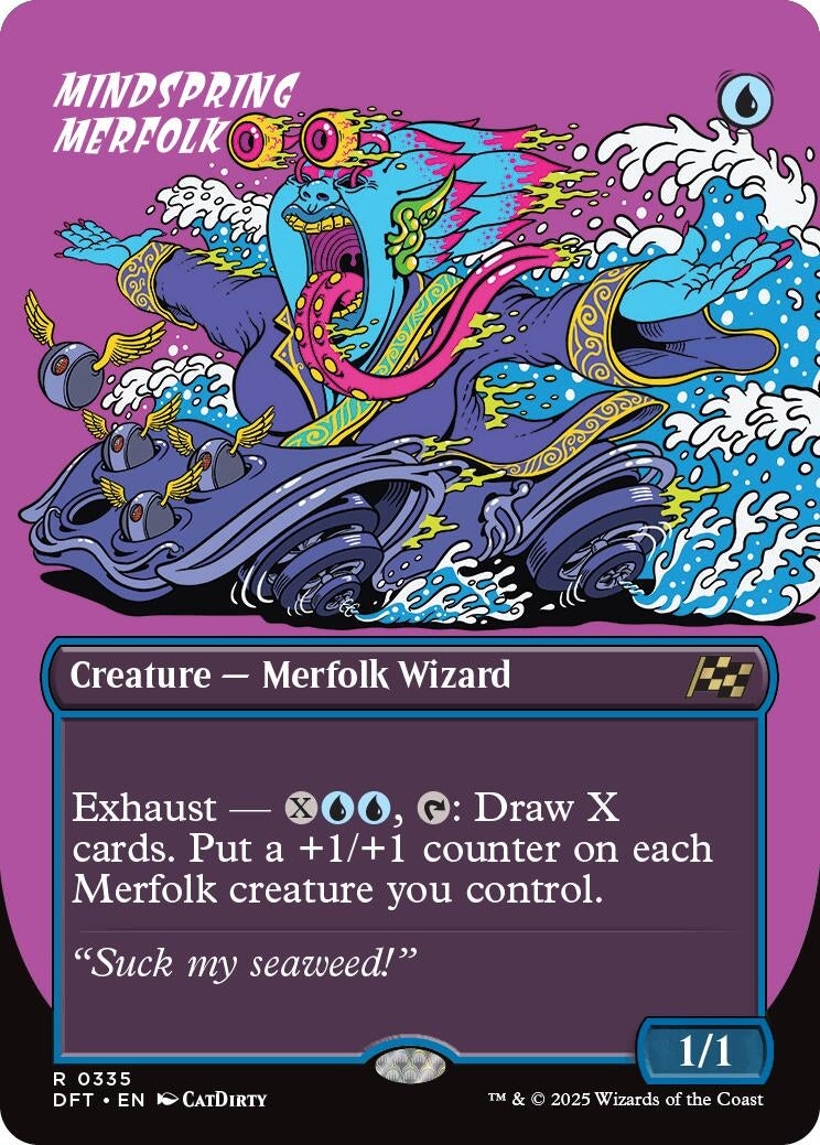 Image for Mindspring Merfolk (Borderless) (335) (DFT)