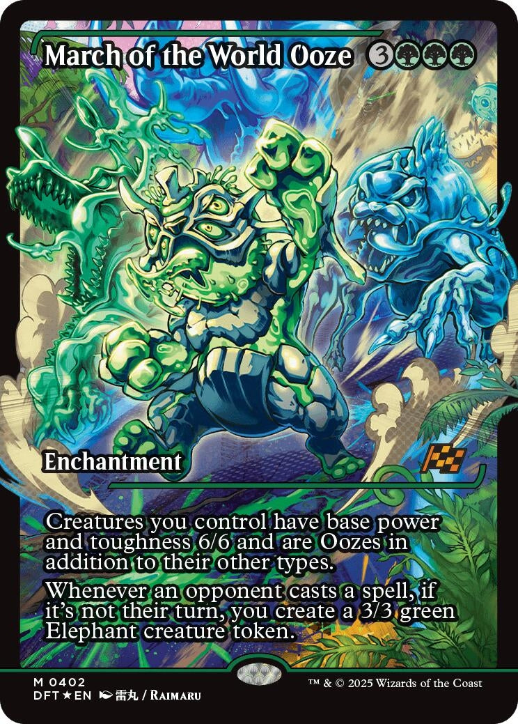 Image for March of the World Ooze (Showcase) (402) (DFT)