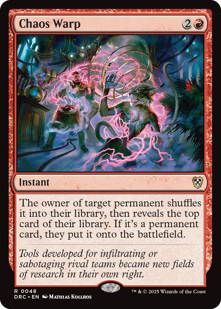 Image for Chaos Warp (48) (DRC)