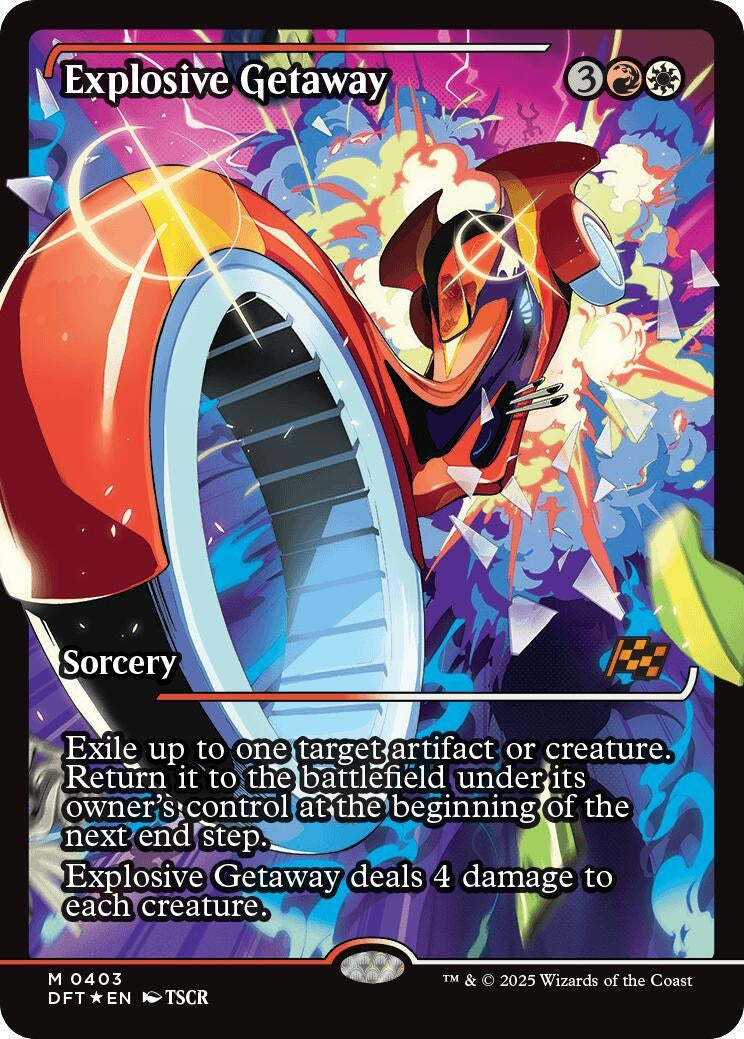 Image for Explosive Getaway (Showcase) (403) (DFT)