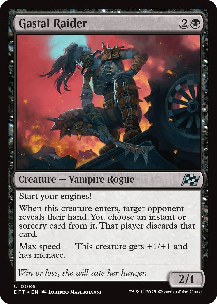 Image for Gastal Raider (86) (DFT)