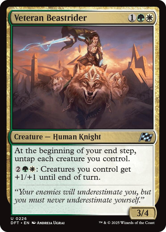 Image for Veteran Beastrider (226) (DFT)