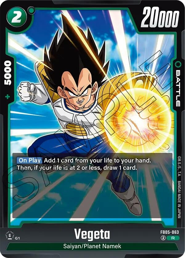 Image for Vegeta - FB05-063 (FB05-063) [FB05]