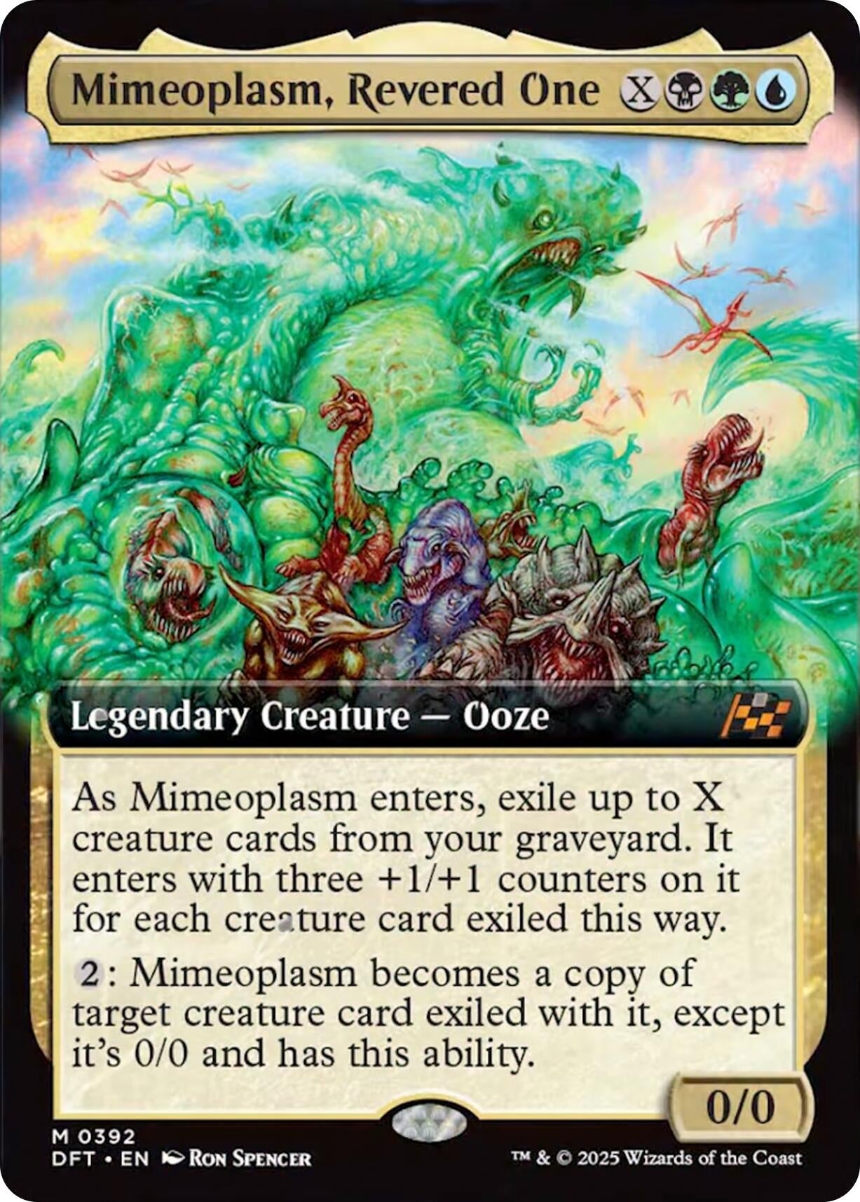 Image for Mimeoplasm, Revered One (Extended Art) (392) (DFT)