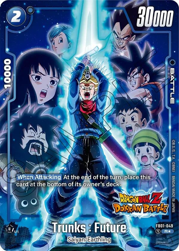 Image for Trunks : Future - FB01-049 (Dragon Ball Z Dokkan Battle Alternate Art) (FB01-049) [FB01_AR]