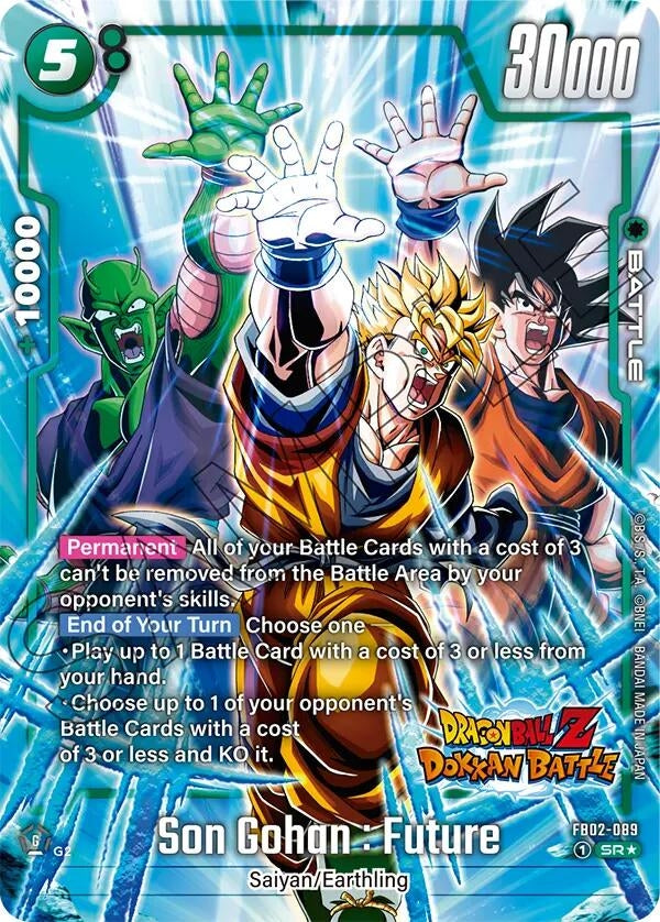 Image for Son Gohan : Future (Dragon Ball Z Dokkan Battle Alternate Art) (FB02-089) [FB02_AR]