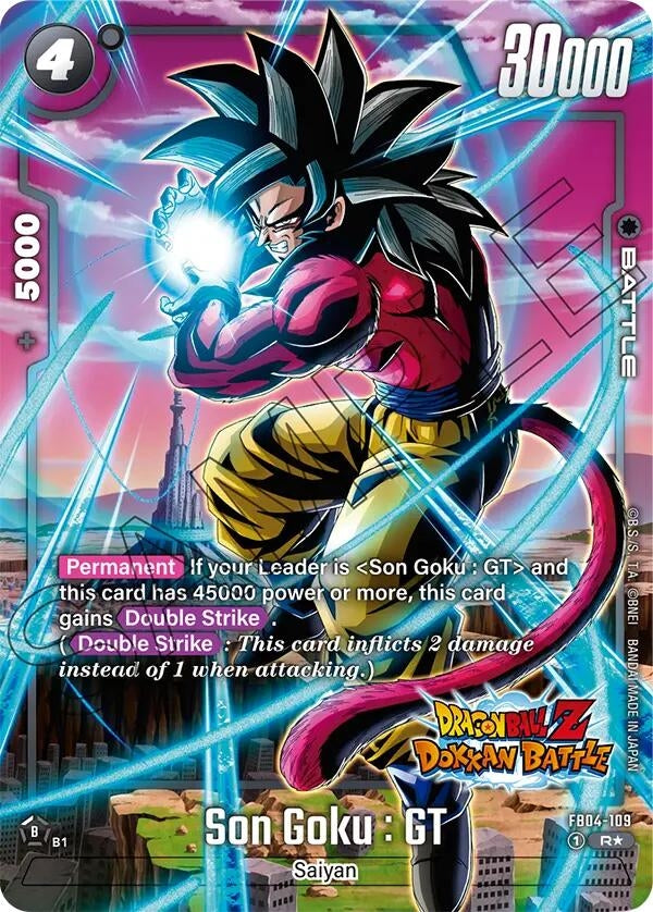 Image for Son Goku : GT (Dragon Ball Z Dokkan Battle Alternate Art) (FB04-109) [Ultra Limit Alternate Art Reprints]