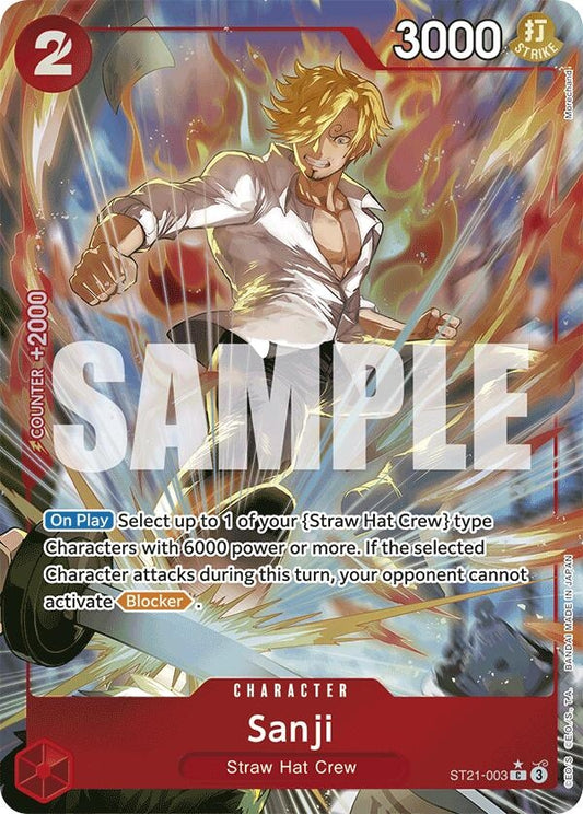Image for Sanji (Parallel) (ST21-003) (ST21) - One Piece Card Game