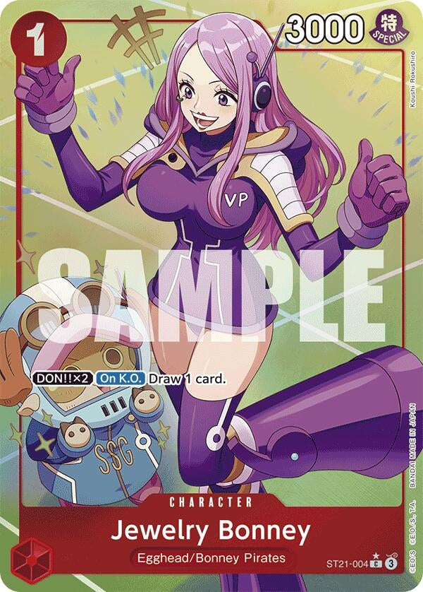 Image for Jewelry Bonney (Parallel) (ST21-004) (ST21) - One Piece Card Game