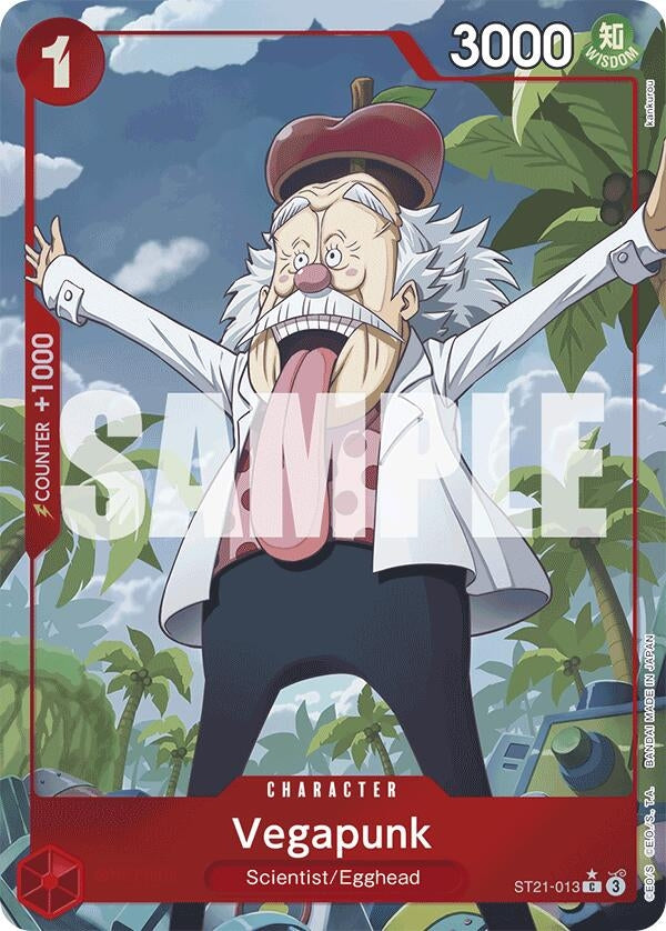 Image for Vegapunk (Parallel) (ST21-013) (ST21) - One Piece Card Game